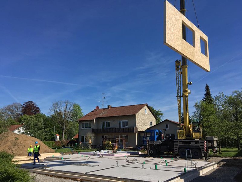 Casa din lemn construita in Germania - Poza 1